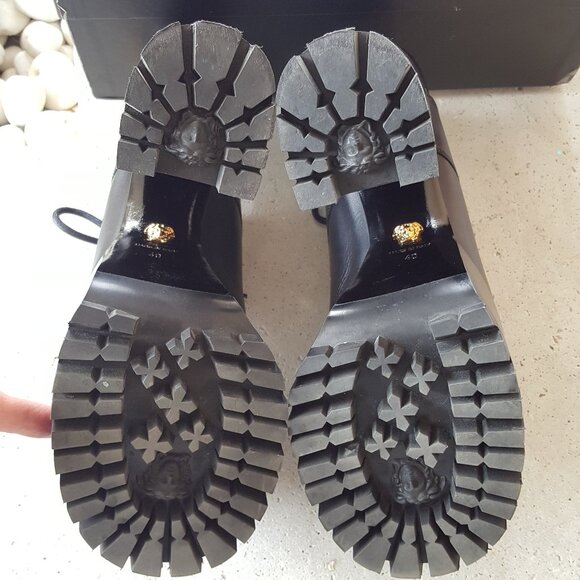 Versace ! Sling back Platform loafer ( EU/40) - Picture 3 of 14